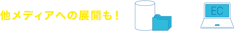他メディアへの展開も！
